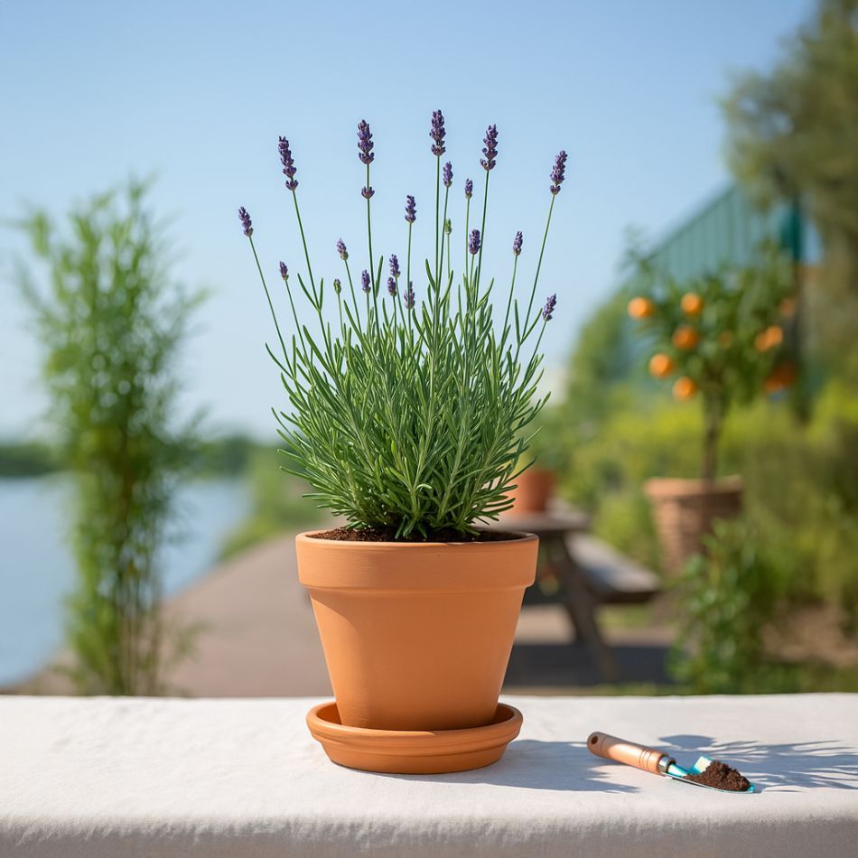 Lavandula - Lavendel plant - P12